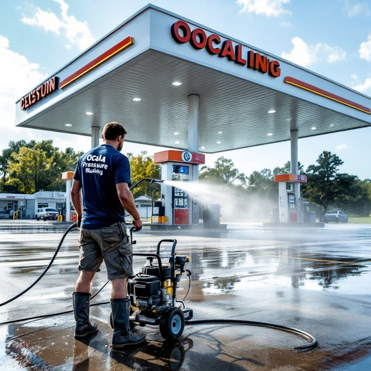 Ocala Gas Station Pressure Washing Ocala Gas Station Pressure Washing